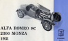 K71 Pocher	Alfa Romeo	8c 2300 Monza