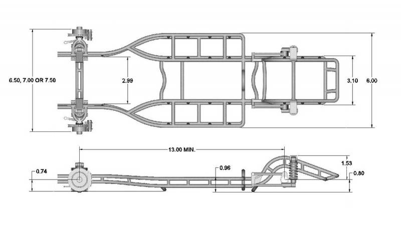 TDR Pro-Street Chassis Dimensions