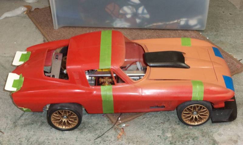 1/8 On Road home built electric pan car with bodies